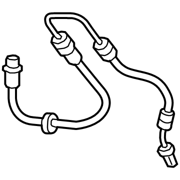 Audi Hydraulic Hose - 8W0-611-707-H