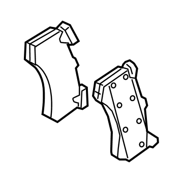 Audi RS5 Brake Pads - 8W0-698-151-BF