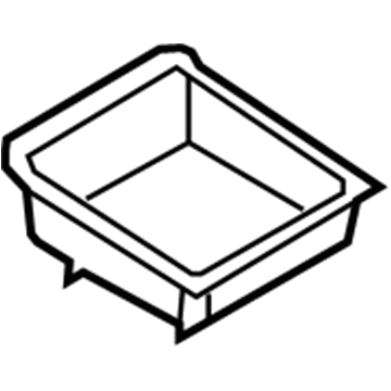 Audi 4L0-864-981-B-4PK Storage Box 4L0-864-981-B-4PK Audi Storage Box Illustration 1 of 1