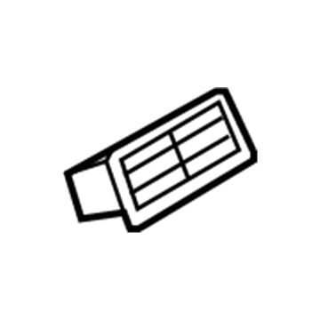 Audi 4L0-819-203-K-3Q7 Air Outlet 4L0-819-203-K-3Q7 Audi Air Outlet Illustration 1 of 1