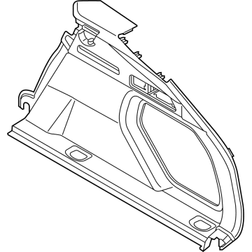 4K4-863-879-A-IBH Audi Quarter Trim Illustration 1 of 1
