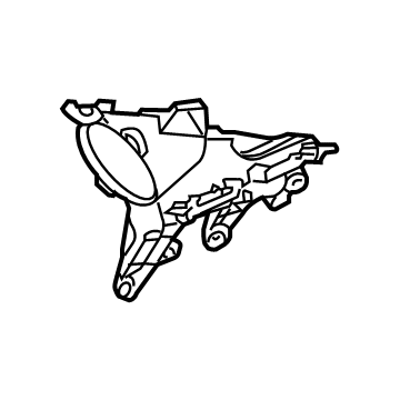 4K4-867-729 Audi Mount Bracket Illustration 1 of 1