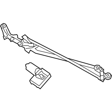 Audi SQ7 Wiper Linkage - 4M8-955-023-D