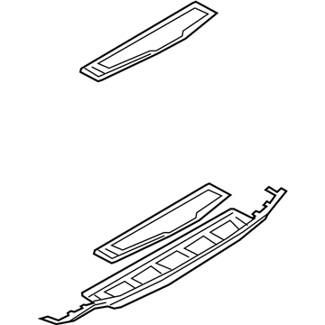 4M0-807-434-J-KA8 Audi Spoiler Illustration 1 of 1