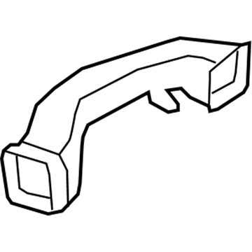 Audi A5 Air Duct - 8T1-819-656-A