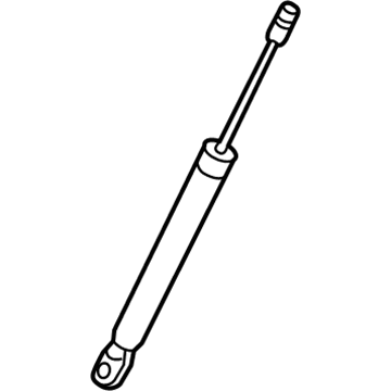 Audi Liftgate Lift Support - 8U0-827-552-B