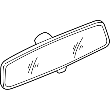 Audi TT Car Mirror - 8N7-857-511-7NP
