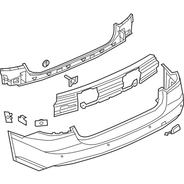 Audi S7 Sportback Bumper - 4K8-807-067-D-GRU