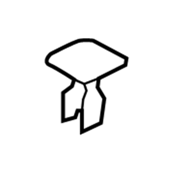 8T0-827-909 Audi Mount Bracket Illustration 1 of 1