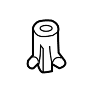 8T0-827-947 Audi Mount Bracket Clip Illustration 1 of 1