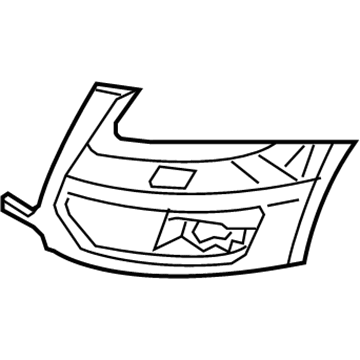 Audi Q5 Bumper Cover - 8R0-807-107-A-GRU