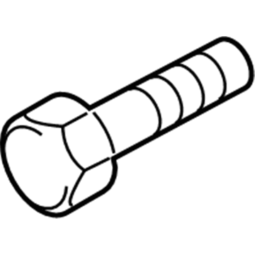 Audi N-909-450-02 Water Pump Assembly Mount Bolt N-909-450-02 Audi Water Pump Assembly Mount Bolt Illustration 1 of 1