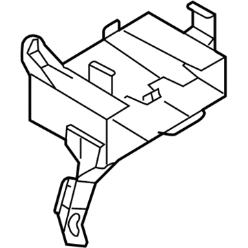 Audi 4L0-907-333-A Control Module Bracket Audi 4L0-907-333-A Control Module Bracket