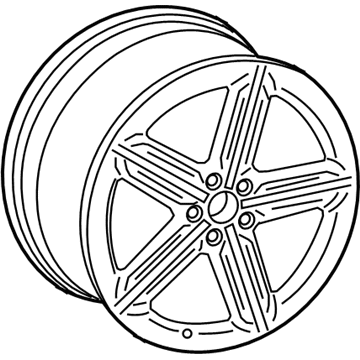Audi Q3 Alloy Wheels - 8U0-601-025-AC