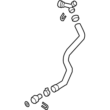 Audi A5 Sportback Water Hose - 8W0-122-101-BH