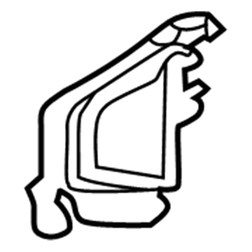 Audi 8W0-121-673-A Inner Duct 8W0-121-673-A Audi Inner Duct Illustration 1 of 1