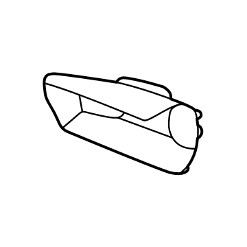 Audi 9J1-121-705-A Air Inlet Duct Audi 9J1-121-705-A Air Inlet Duct