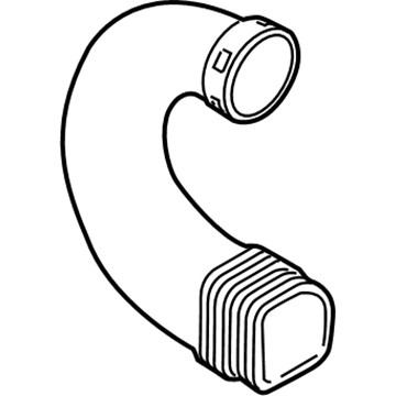 Audi A3 Air Duct - 1K0-129-618-BK