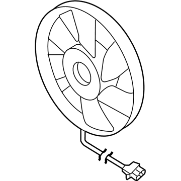 Audi Radiator fan - 8D0-959-455-J