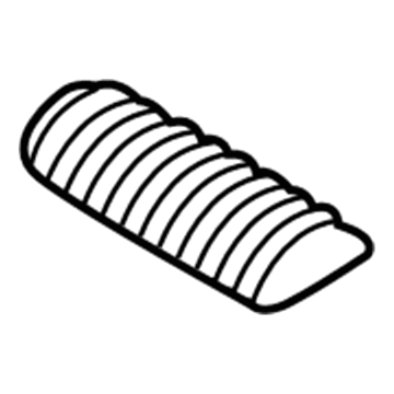 Audi TT Grille - 8N0-819-636-4D9