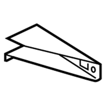 Audi 420-805-371-A Retainer Plate 420-805-371-A Audi Retainer Plate Illustration 1 of 1
