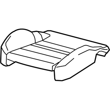 Audi 8K0-881-405-BE-MMV Cushion Cover 8K0-881-405-BE-MMV Audi Cushion Cover Illustration 1 of 1