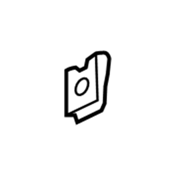 Audi N-906-106-02 Rear Shield U-Nut Audi N-906-106-02 Rear Shield U-Nut