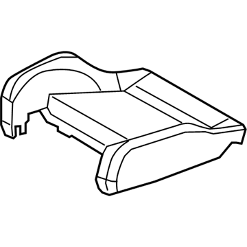 V04-017-001-AN Audi Seat Cushion Heater Illustration 1 of 1