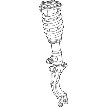 Audi RS5 Strut Housing - 8W0-412-022-AL