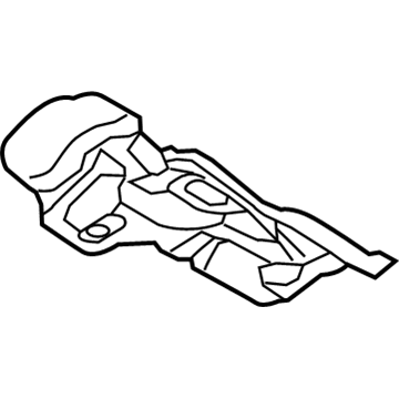Audi Radius Heat Shield - 5Q1-423-981-K