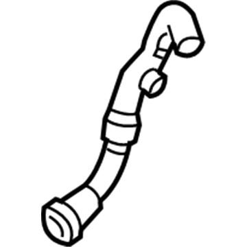 Audi RS6 Water Hose - 4B3-121-055-C