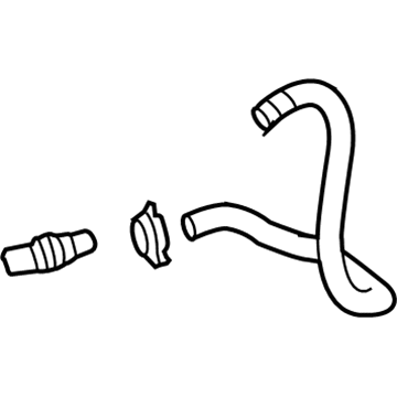 Audi RS4 Water Hose - 8E0-121-055-AH