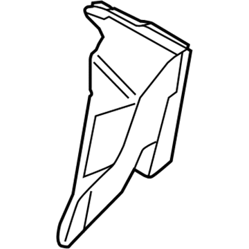 Audi 4H0-117-336-B Air Duct Audi 4H0-117-336-B Air Duct