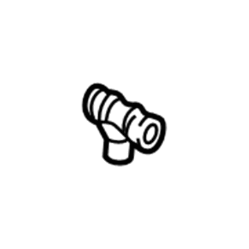 Audi N-907-606-01 Water Hose Assembly T-Connector
