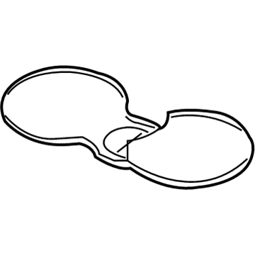 4L0-862-435-4PK Audi Cup Holder Insert Illustration 1 of 1
