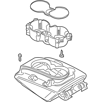 4L0-864-205-12T Audi Armrest Assembly Illustration 1 of 1