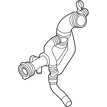 Audi S7 Sportback Water Hose - 4K0-122-055-BC