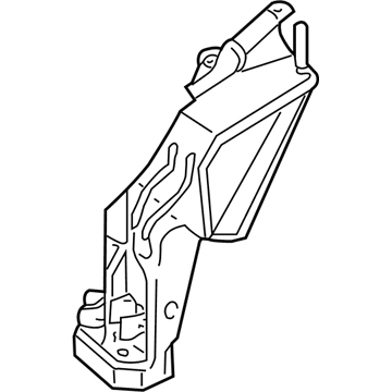 Audi Windshield Washer Fluid Reservoir - 8H0-955-453-M