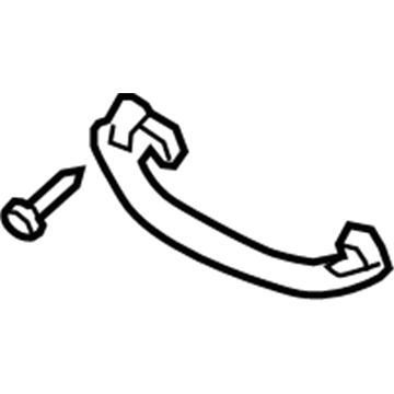 8R0-857-607-H-Z62 Audi Grip Handle Illustration 1 of 1