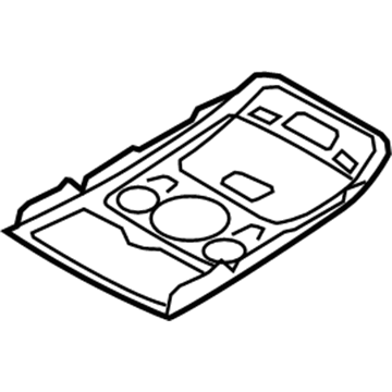 Audi 8T0-947-139-F-T64 Trim Cover 8T0-947-139-F-T64 Audi Trim Cover Illustration 1 of 1