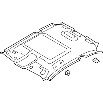 8K9-867-505-E-V39 Audi Headliner Illustration 1 of 1
