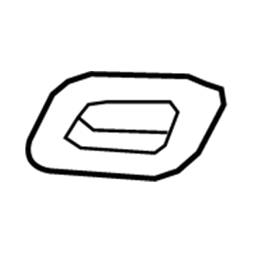8E0-807-787-B Audi Tow Eye Cap Frame Illustration 1 of 1