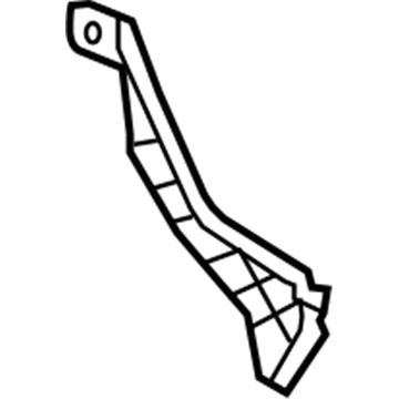 Audi 8E0-807-203-B Side Support 8E0-807-203-B Audi Side Support Illustration 1 of 1