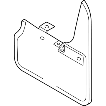 Audi Q6 e-tron Mud Flaps - 85H-075-106