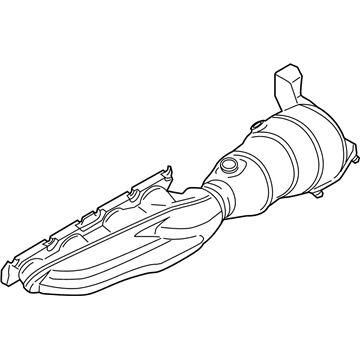 Audi RS5 Exhaust Manifold - 8T0-253-019-EX