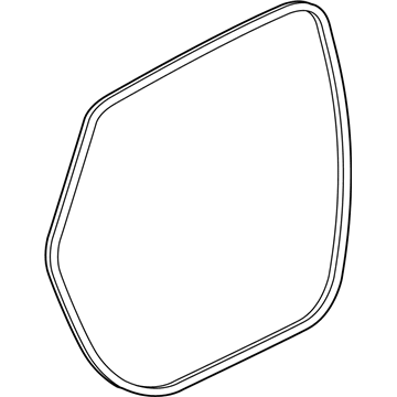 Audi Q8 Door Seal - 4M8-833-708-G