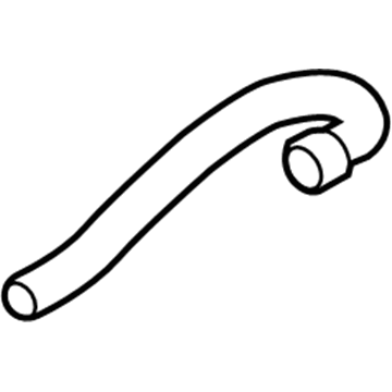 Audi S6 Water Hose - 4G0-121-056-J