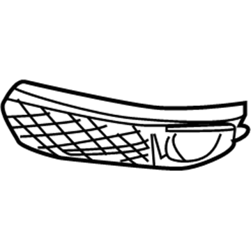 Audi Allroad Quattro Grille - 4Z7-807-681-3FZ
