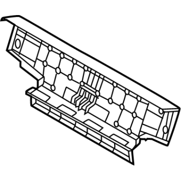 Audi 4M0-883-607-4PK Trim 4M0-883-607-4PK Audi Trim Illustration 1 of 1