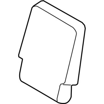 Audi 4M0-883-775-J Padding 4M0-883-775-J Audi Padding Illustration 1 of 1
